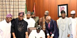 PHOTO NEWS: President Tinubu signs ₦54.99trn 2025 budget into law