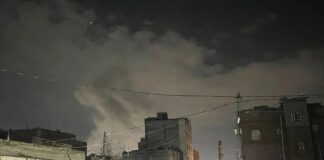 US launches wave of air strikes on Yemen’s Houthis