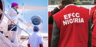 Breaking: EFCC arrests Aisha Achimugu at Abuja Airport