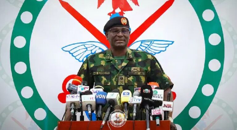 DHQ gives scorecard, says troops kill terrorist commanders, foil oil theft worth N7.4bn in 1st quarter 