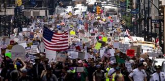 Thousands join anti-Trump protests across US