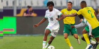 Flying Eagles fall to South Africa in U-20 AFCON semis