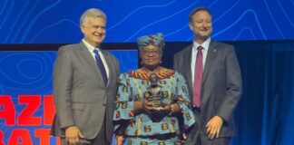 Okonjo-Iweala receives Lifetime Award in fighting fraud, corruption