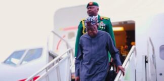 Tinubu returns to Abuja after Aqaba process meeting in Rome