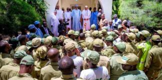 Buhari donates cow, rice to corps members in Daura