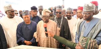 Tinubu commends Gov Uba Sani for developmental strides, pledges more support for Kaduna