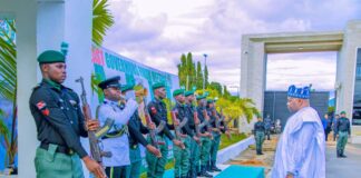 Gombe Gov Inuwa Yahaya arrives in Jalingo for 12th North East Governors’ Forum meeting