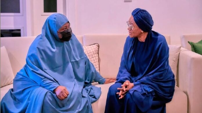 Remi Tinubu visits Aisha Buhari