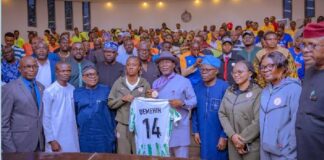 Ondo gov gifts Super Falcons player N30m, house