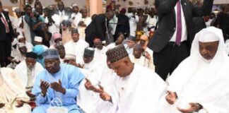 Shettima represents Tinubu at Sambo son’s wedding Fatiha in Kano