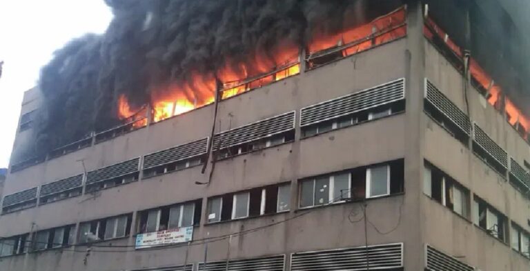 Afriland Towers fire: LASG condoles with families as Sanwo-Olu orders probe
