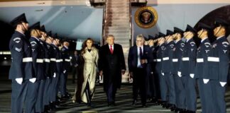 Trump arrives in Britain for second state visit