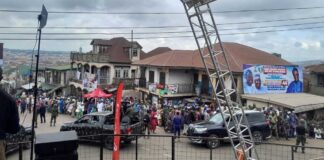 Olubadan: Tight security as VIPs attend Oba Ladoja’s coronation ceremony