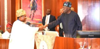 At swearing in of Amupitan as INEC Chairman: Tinubu wants him to serve with integrity beyond reproach