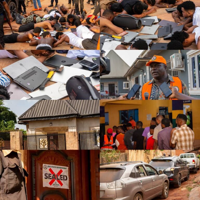 Edo Security Guard arrests 31 cultists in Edo Central, issues 7-day ultimatum to fleeing suspects