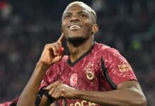 Osimhen scores as Galatasaray defeat Antalyaspor 4-1