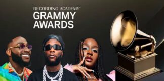 FULL LIST: Burna Boy, Wizkid, Davido, Ayra Starr, others nominated for 2026 Grammy awards