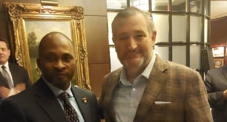 REWIND: In 2024, IPOB official met US lawmaker Ted Cruz to discuss Biafra independence