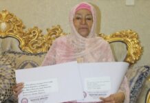 Maryam Abacha accepts posthumous doctorate for Abacha